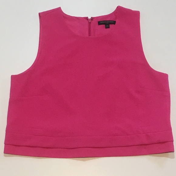 Banana Republic Tops - Pink Midi Crop Top Banana Republic